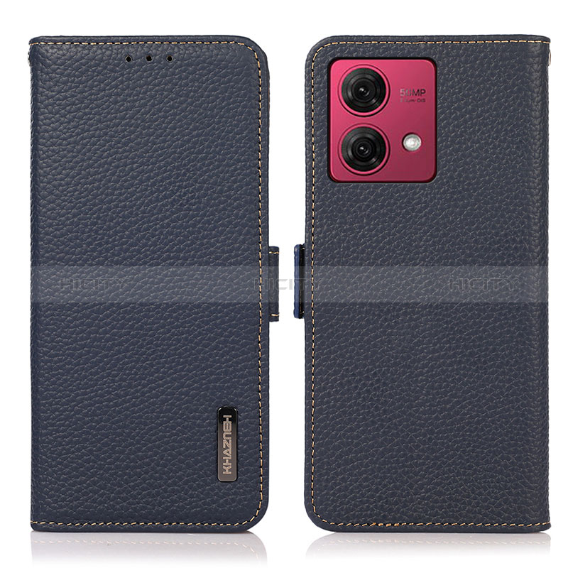 Funda de Cuero Cartera con Soporte Carcasa B03H para Motorola Moto G84 5G