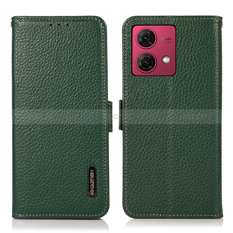 Funda de Cuero Cartera con Soporte Carcasa B03H para Motorola Moto G84 5G