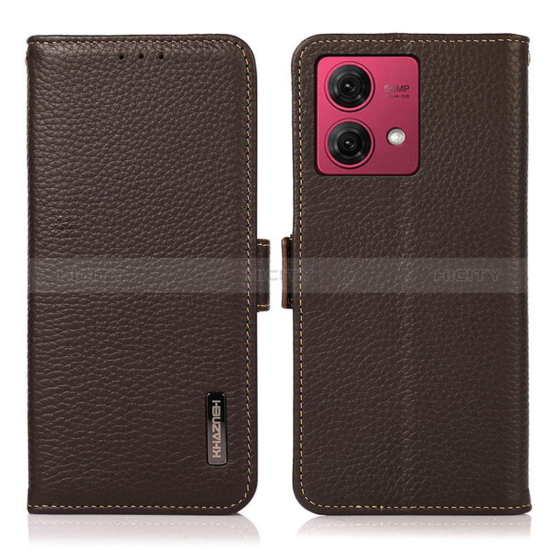 Funda de Cuero Cartera con Soporte Carcasa B03H para Motorola Moto G84 5G