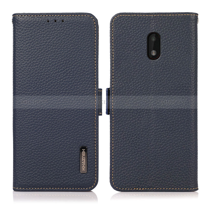 Funda de Cuero Cartera con Soporte Carcasa B03H para Nokia C01 Plus Azul