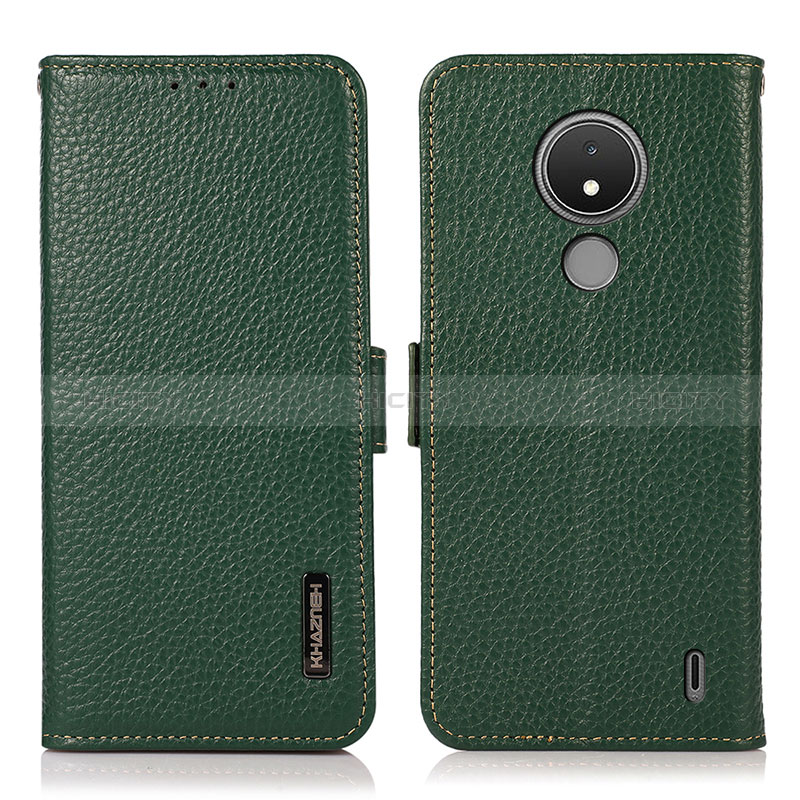 Funda de Cuero Cartera con Soporte Carcasa B03H para Nokia C21