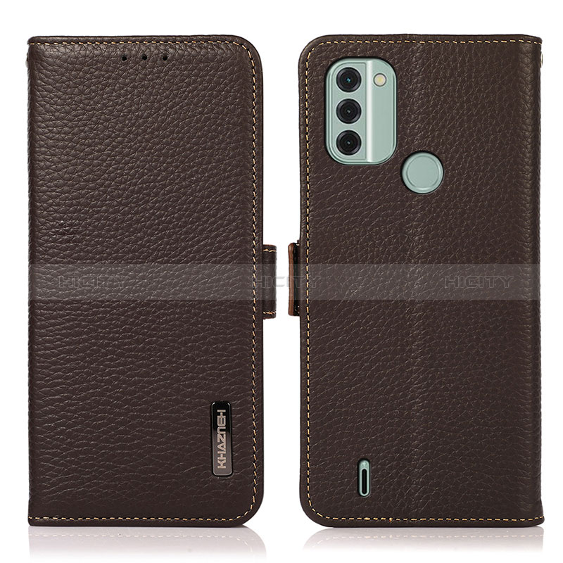 Funda de Cuero Cartera con Soporte Carcasa B03H para Nokia C31