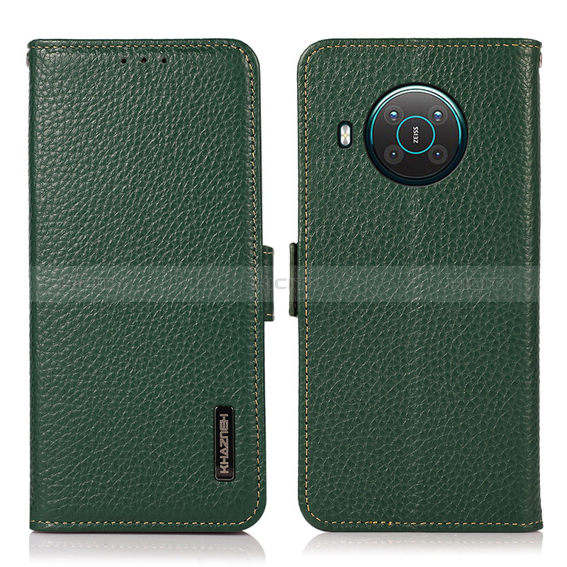 Funda de Cuero Cartera con Soporte Carcasa B03H para Nokia X10