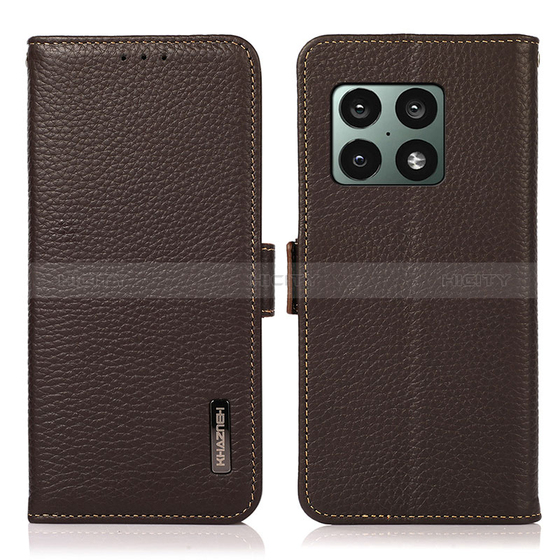 Funda de Cuero Cartera con Soporte Carcasa B03H para OnePlus 10 Pro 5G