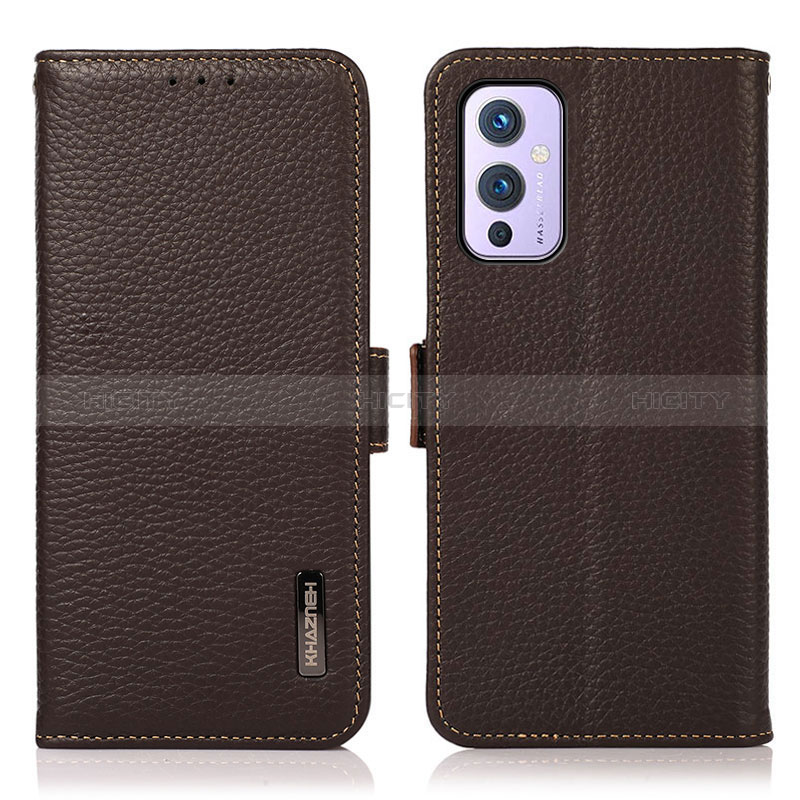 Funda de Cuero Cartera con Soporte Carcasa B03H para OnePlus 9 5G