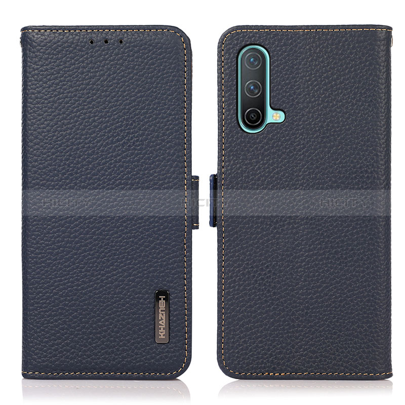 Funda de Cuero Cartera con Soporte Carcasa B03H para OnePlus Nord CE 5G