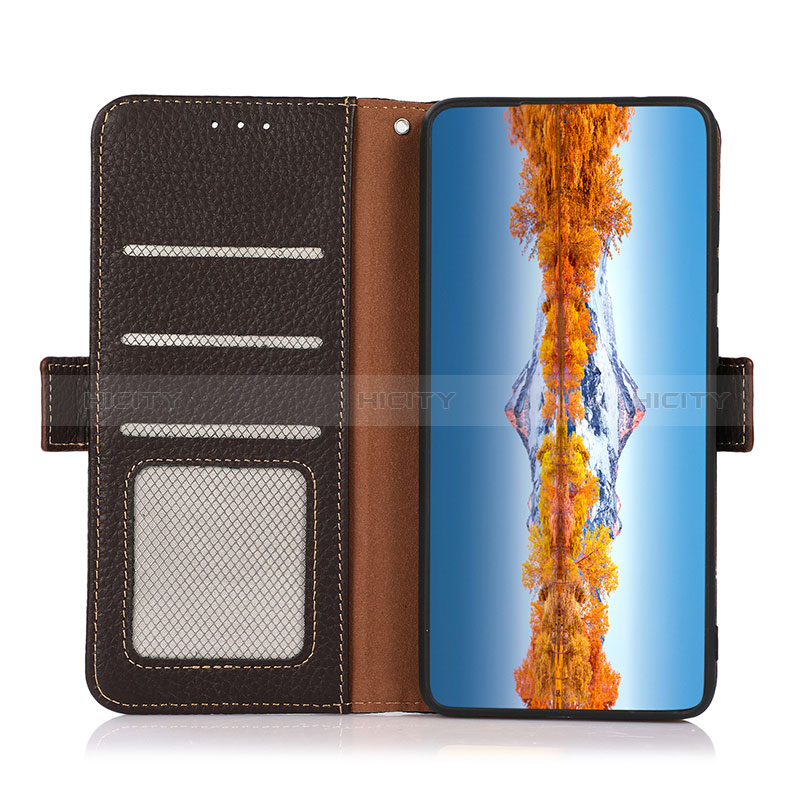 Funda de Cuero Cartera con Soporte Carcasa B03H para Oppo A16