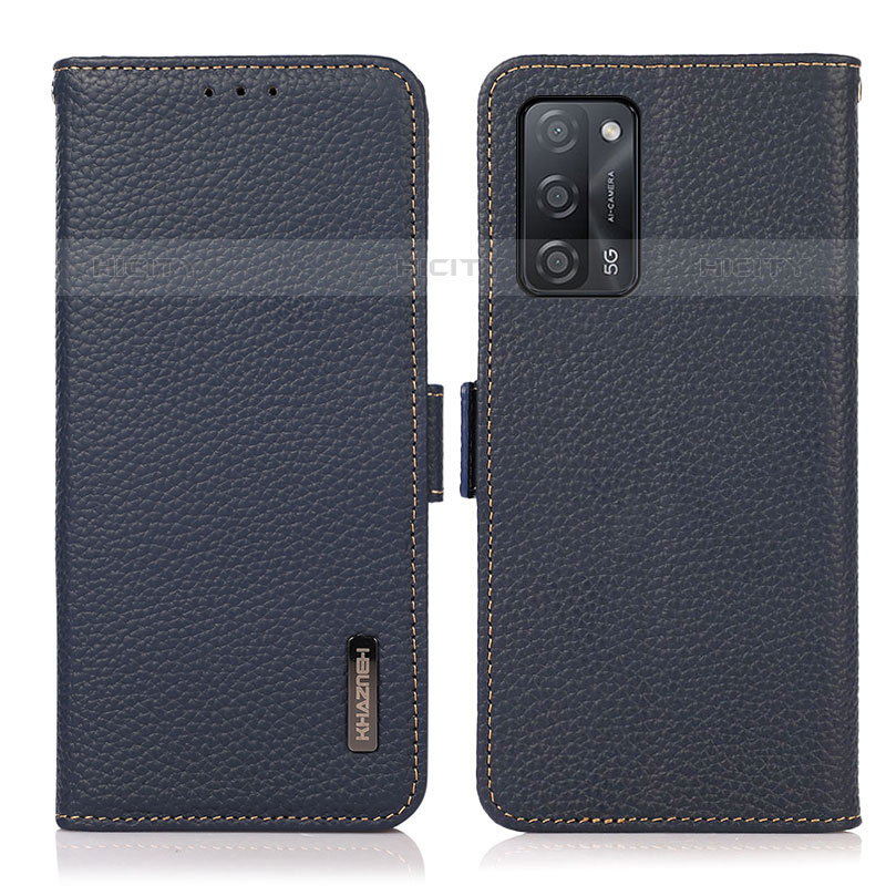 Funda de Cuero Cartera con Soporte Carcasa B03H para Oppo A53s 5G