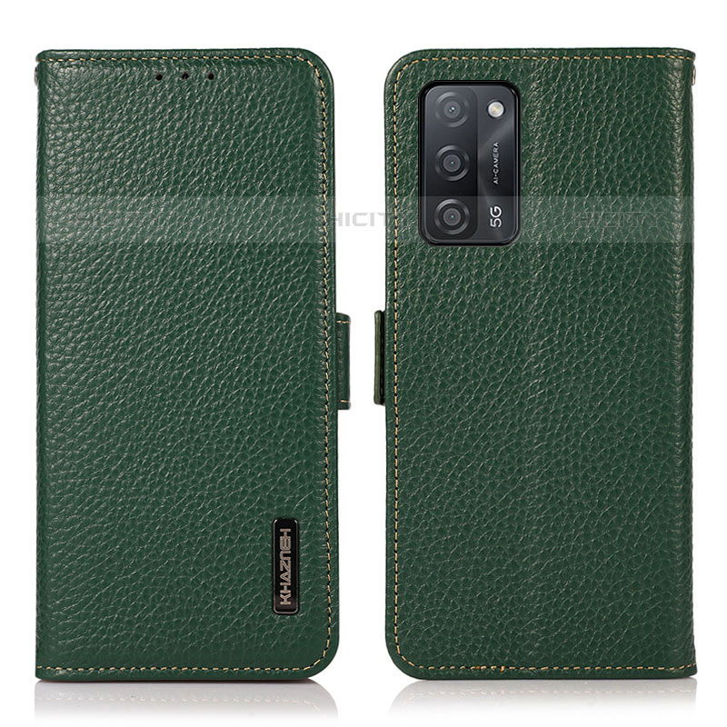 Funda de Cuero Cartera con Soporte Carcasa B03H para Oppo A53s 5G