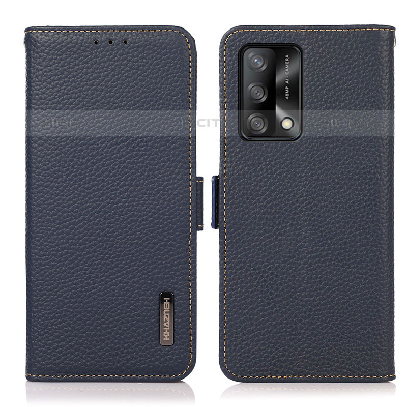 Funda de Cuero Cartera con Soporte Carcasa B03H para Oppo A74 4G