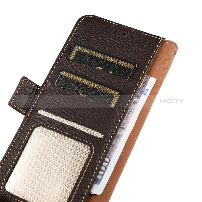 Funda de Cuero Cartera con Soporte Carcasa B03H para Oppo A74 5G