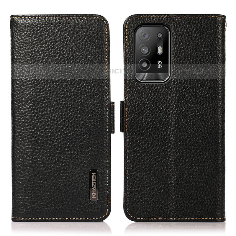 Funda de Cuero Cartera con Soporte Carcasa B03H para Oppo A94 5G