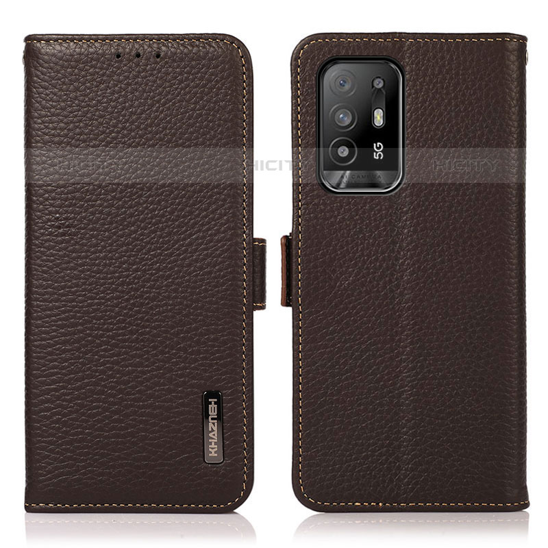 Funda de Cuero Cartera con Soporte Carcasa B03H para Oppo A94 5G