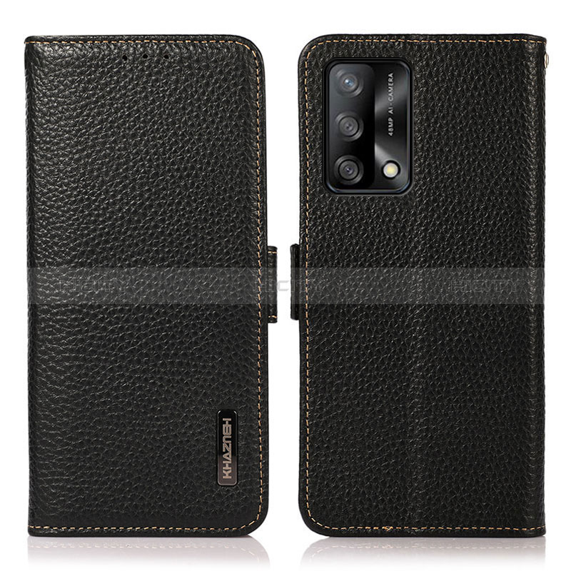 Funda de Cuero Cartera con Soporte Carcasa B03H para Oppo F19