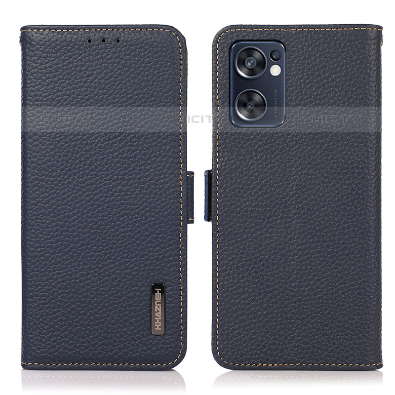 Funda de Cuero Cartera con Soporte Carcasa B03H para Oppo Reno7 SE 5G