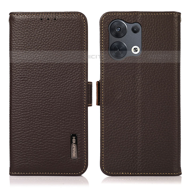 Funda de Cuero Cartera con Soporte Carcasa B03H para Oppo Reno8 Pro 5G