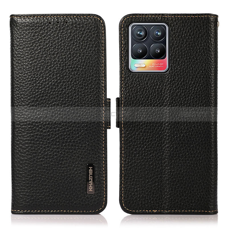 Funda de Cuero Cartera con Soporte Carcasa B03H para Realme 8 Pro