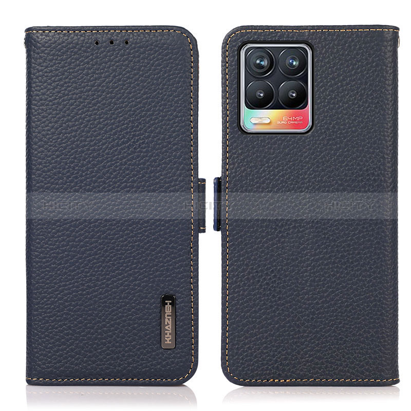 Funda de Cuero Cartera con Soporte Carcasa B03H para Realme 8 Pro