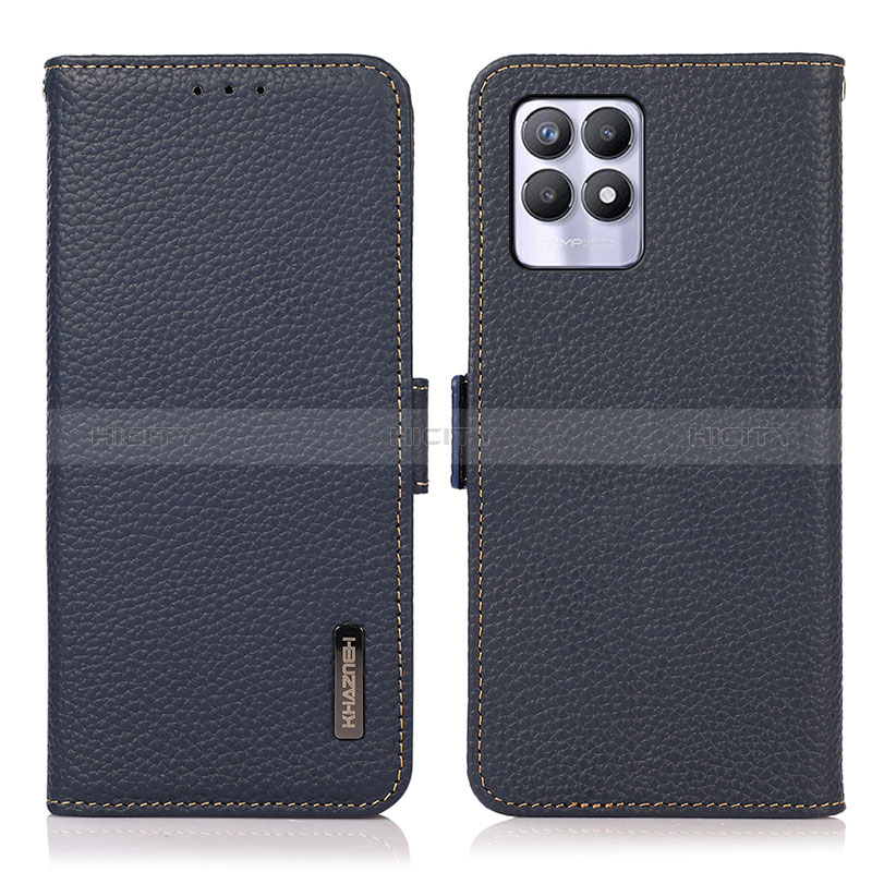 Funda de Cuero Cartera con Soporte Carcasa B03H para Realme 8i