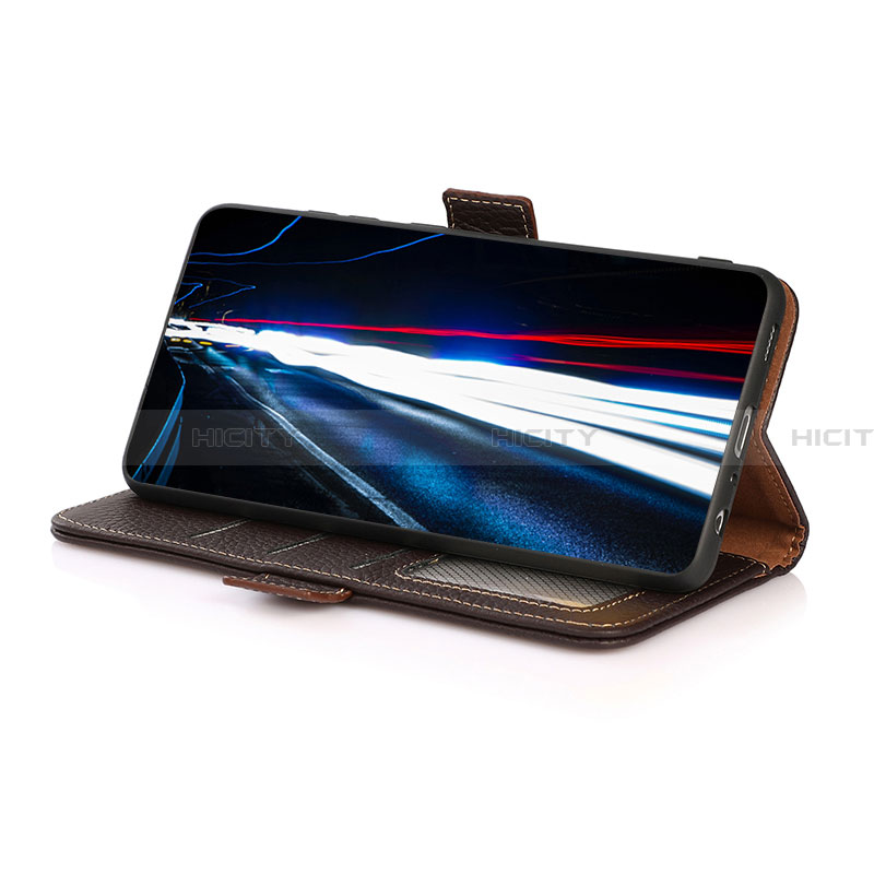 Funda de Cuero Cartera con Soporte Carcasa B03H para Samsung Galaxy A03 Core