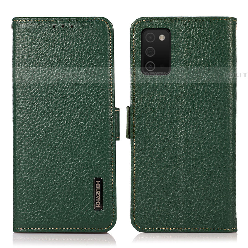 Funda de Cuero Cartera con Soporte Carcasa B03H para Samsung Galaxy A03s