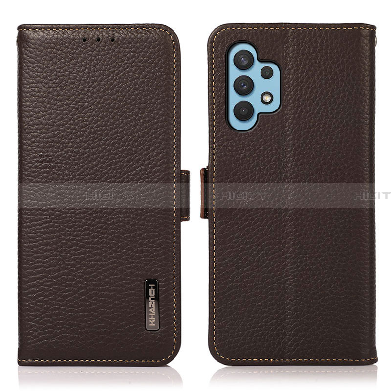 Funda de Cuero Cartera con Soporte Carcasa B03H para Samsung Galaxy A32 4G