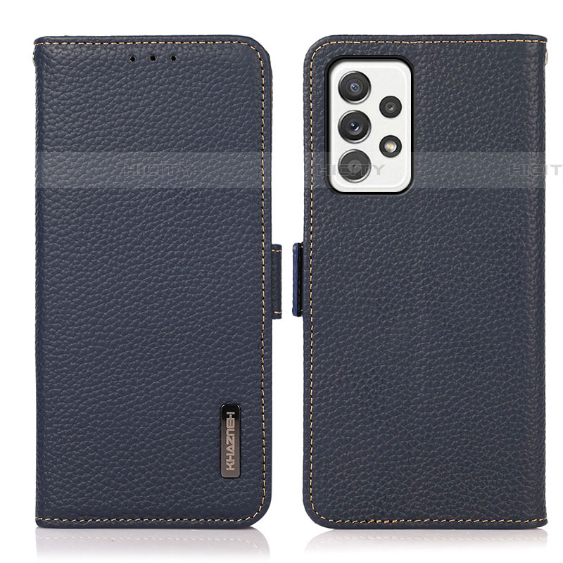 Funda de Cuero Cartera con Soporte Carcasa B03H para Samsung Galaxy A52 4G