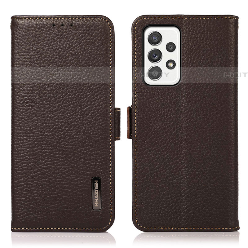 Funda de Cuero Cartera con Soporte Carcasa B03H para Samsung Galaxy A52 4G