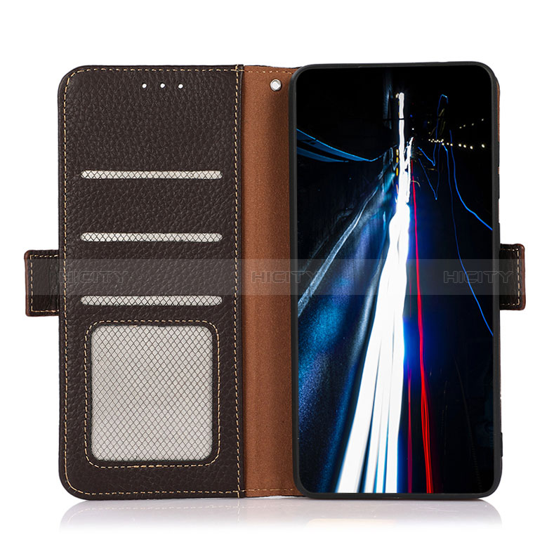 Funda de Cuero Cartera con Soporte Carcasa B03H para Samsung Galaxy F12