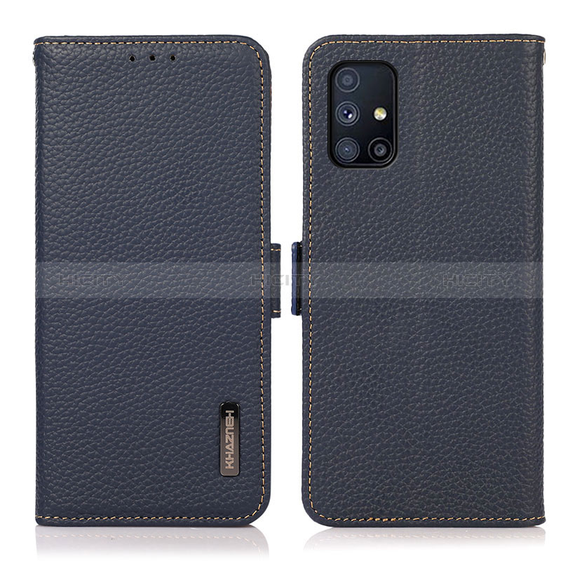 Funda de Cuero Cartera con Soporte Carcasa B03H para Samsung Galaxy M51