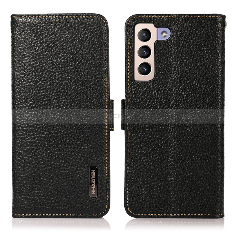 Funda de Cuero Cartera con Soporte Carcasa B03H para Samsung Galaxy S24 5G Negro