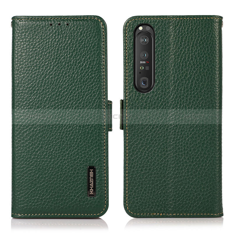 Funda de Cuero Cartera con Soporte Carcasa B03H para Sony Xperia 1 III