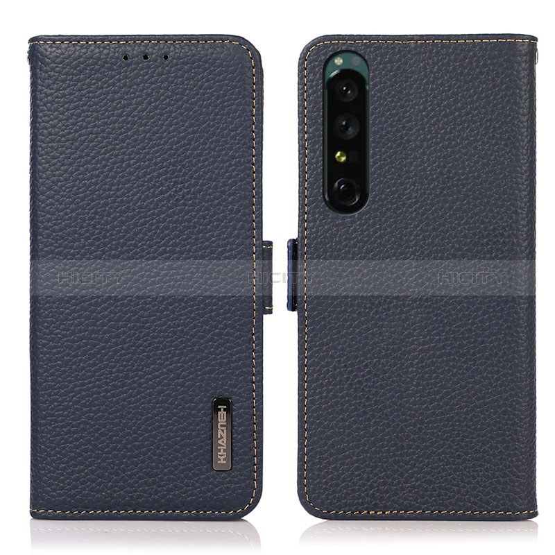 Funda de Cuero Cartera con Soporte Carcasa B03H para Sony Xperia 1 IV SO-51C