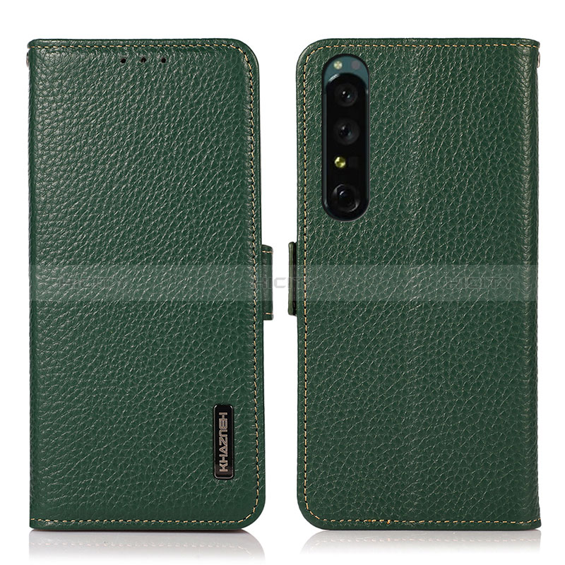 Funda de Cuero Cartera con Soporte Carcasa B03H para Sony Xperia 1 IV SO-51C