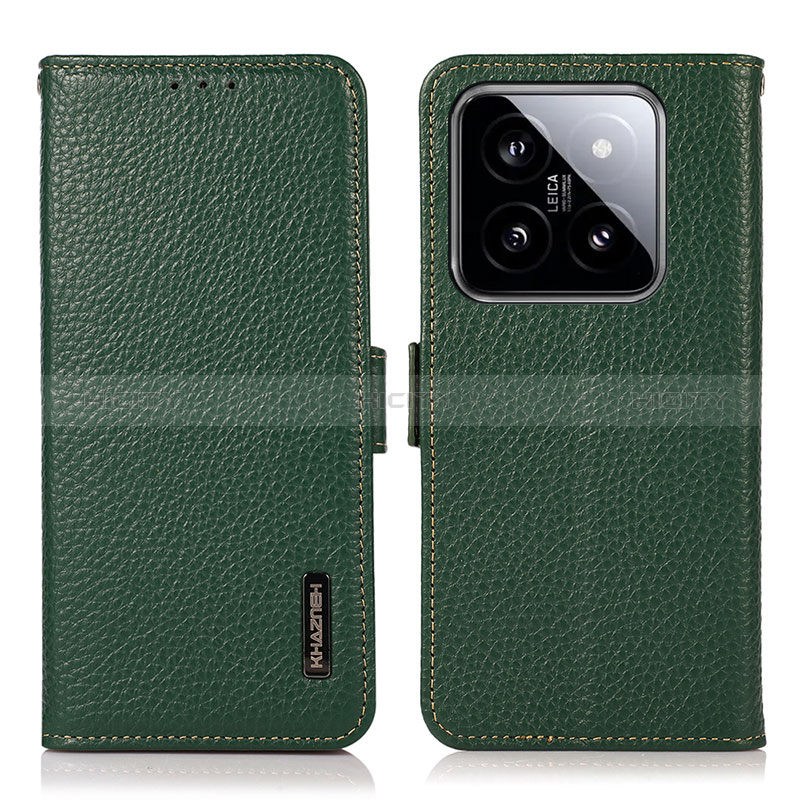 Funda de Cuero Cartera con Soporte Carcasa B03H para Xiaomi Mi 14 Pro 5G