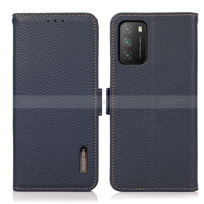 Funda de Cuero Cartera con Soporte Carcasa B03H para Xiaomi Poco M3