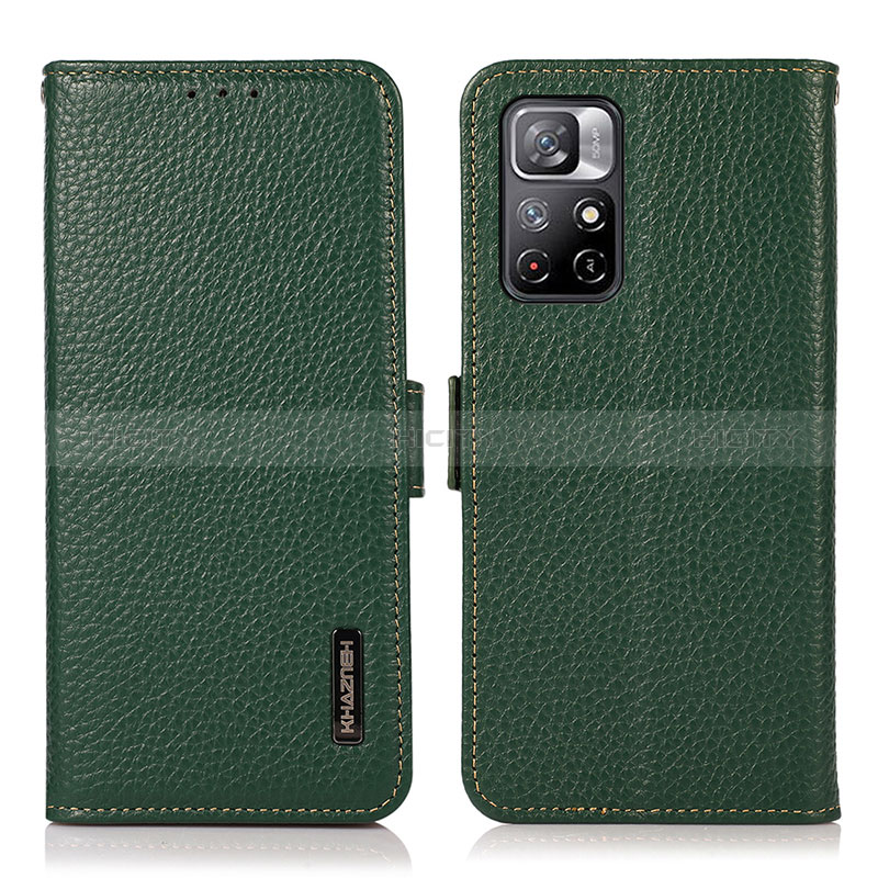 Funda de Cuero Cartera con Soporte Carcasa B03H para Xiaomi Redmi Note 11 5G