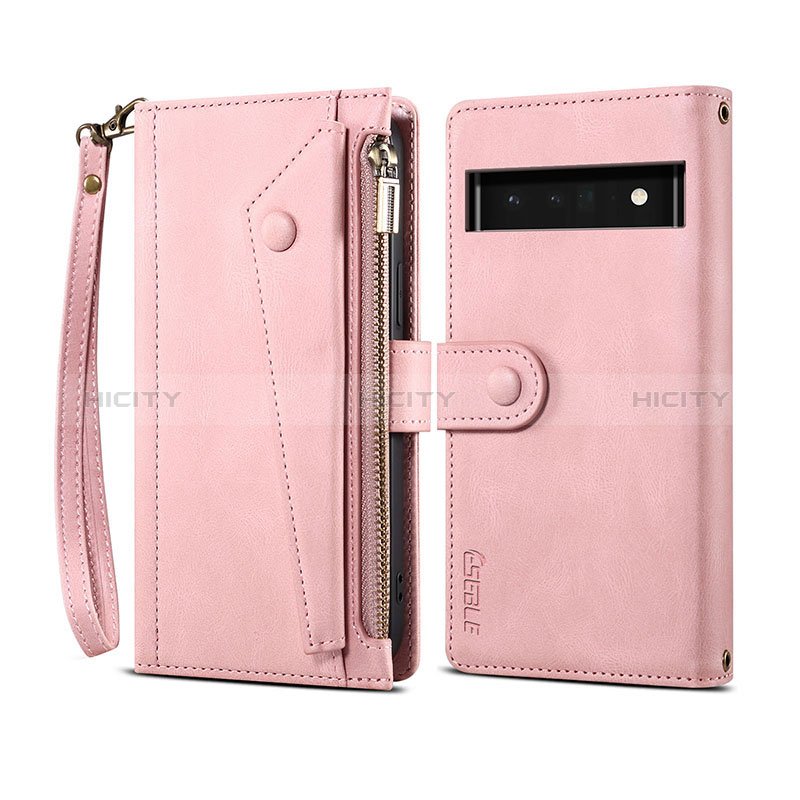 Funda de Cuero Cartera con Soporte Carcasa B03S para Google Pixel 6 5G