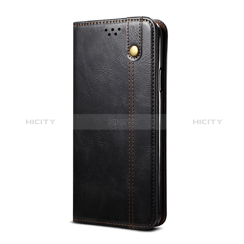 Funda de Cuero Cartera con Soporte Carcasa B03S para Xiaomi Mi 10i 5G Negro