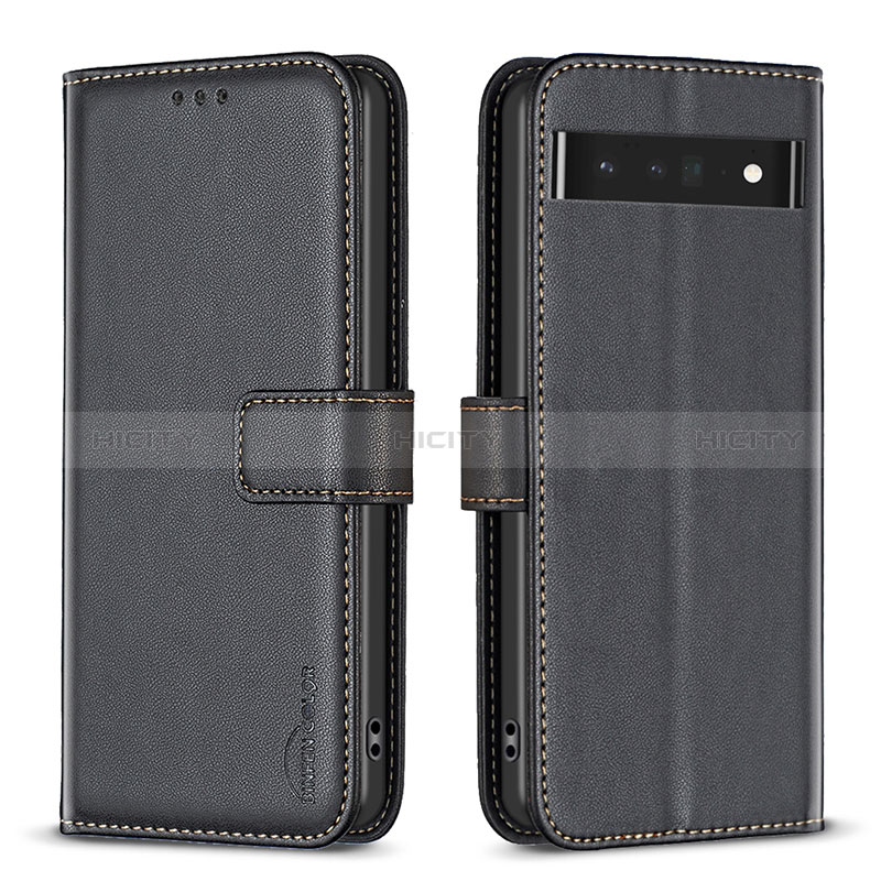 Funda de Cuero Cartera con Soporte Carcasa B04F para Google Pixel 7 Pro 5G