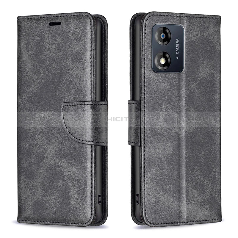 Funda de Cuero Cartera con Soporte Carcasa B04F para Motorola Moto E13