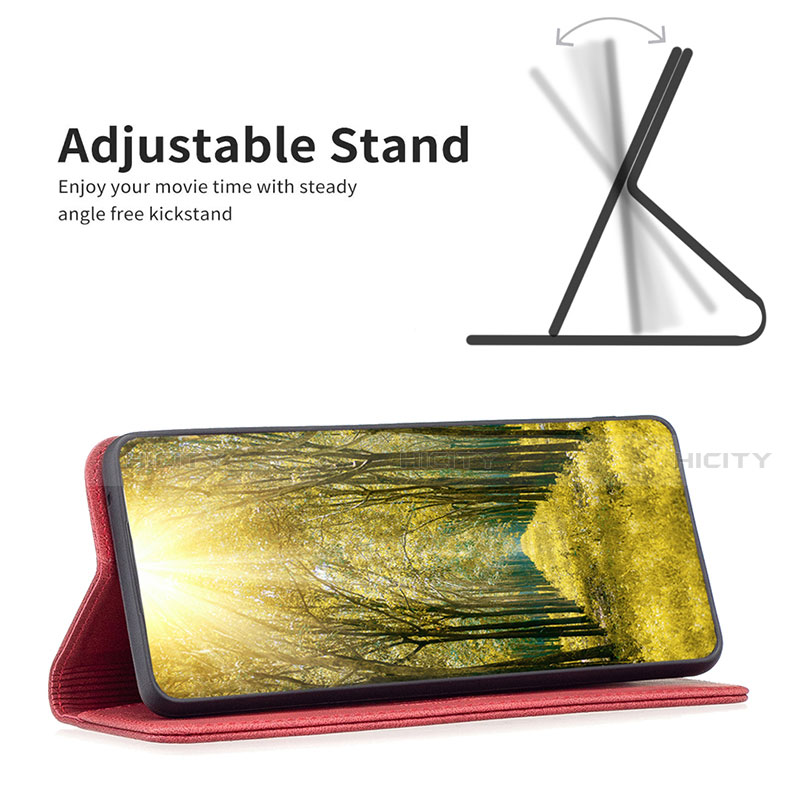 Funda de Cuero Cartera con Soporte Carcasa B04F para Motorola Moto Edge 30 Pro 5G