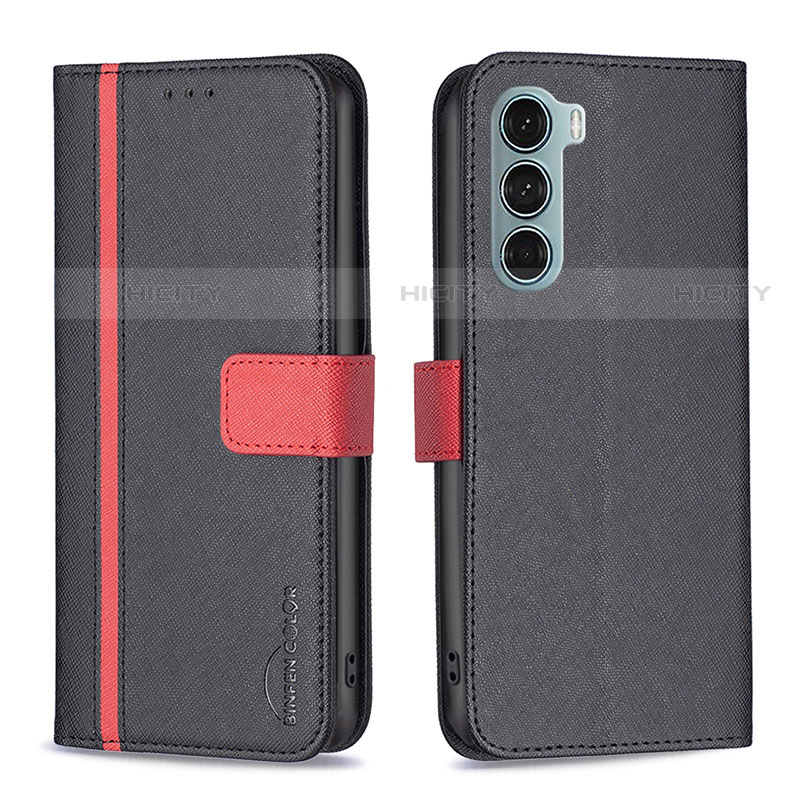 Funda de Cuero Cartera con Soporte Carcasa B04F para Motorola Moto Edge S30 5G