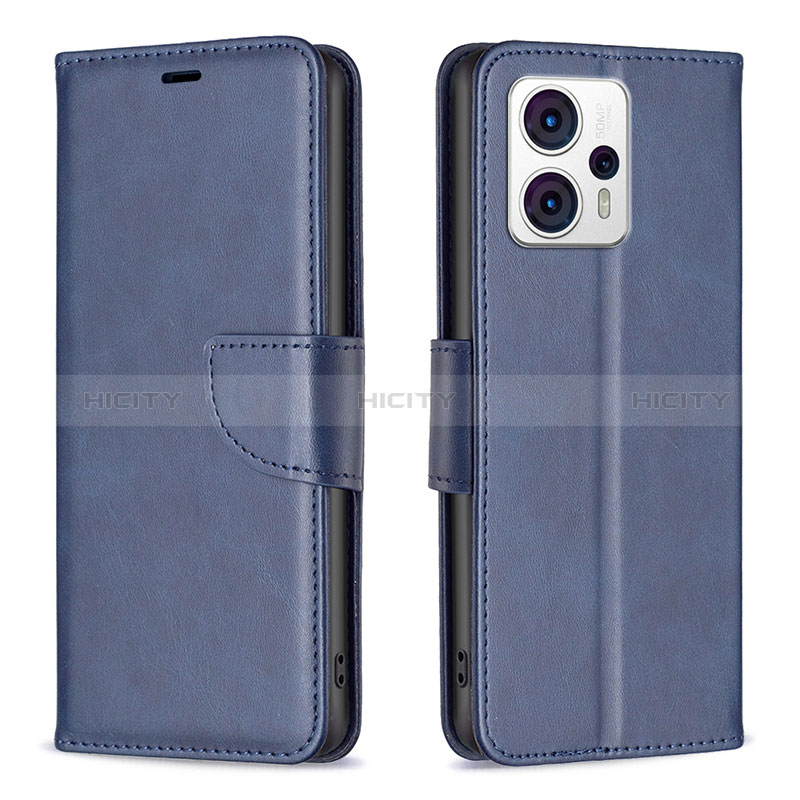 Funda de Cuero Cartera con Soporte Carcasa B04F para Motorola Moto G13