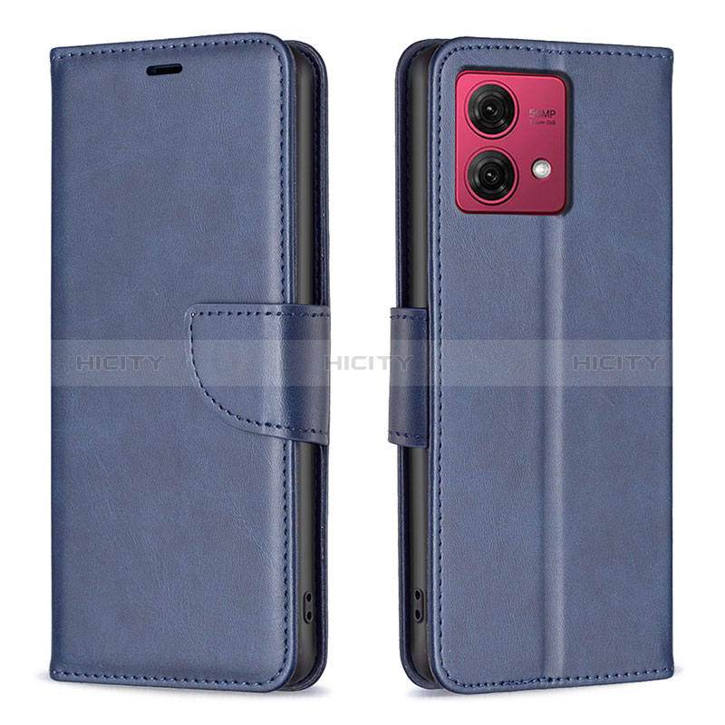 Funda de Cuero Cartera con Soporte Carcasa B04F para Motorola Moto G84 5G