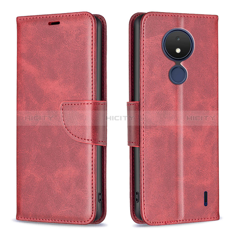 Funda de Cuero Cartera con Soporte Carcasa B04F para Nokia C21