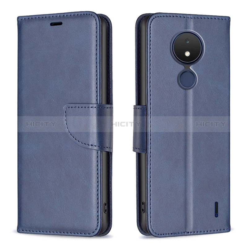 Funda de Cuero Cartera con Soporte Carcasa B04F para Nokia C21