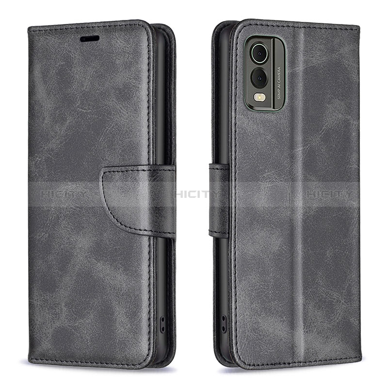 Funda de Cuero Cartera con Soporte Carcasa B04F para Nokia C210