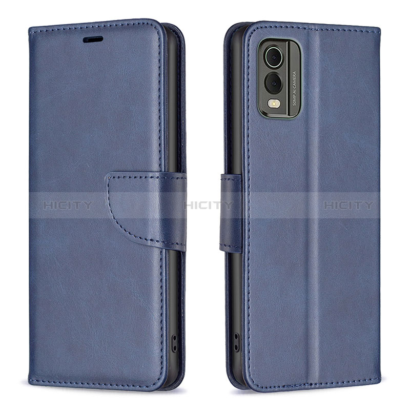 Funda de Cuero Cartera con Soporte Carcasa B04F para Nokia C210