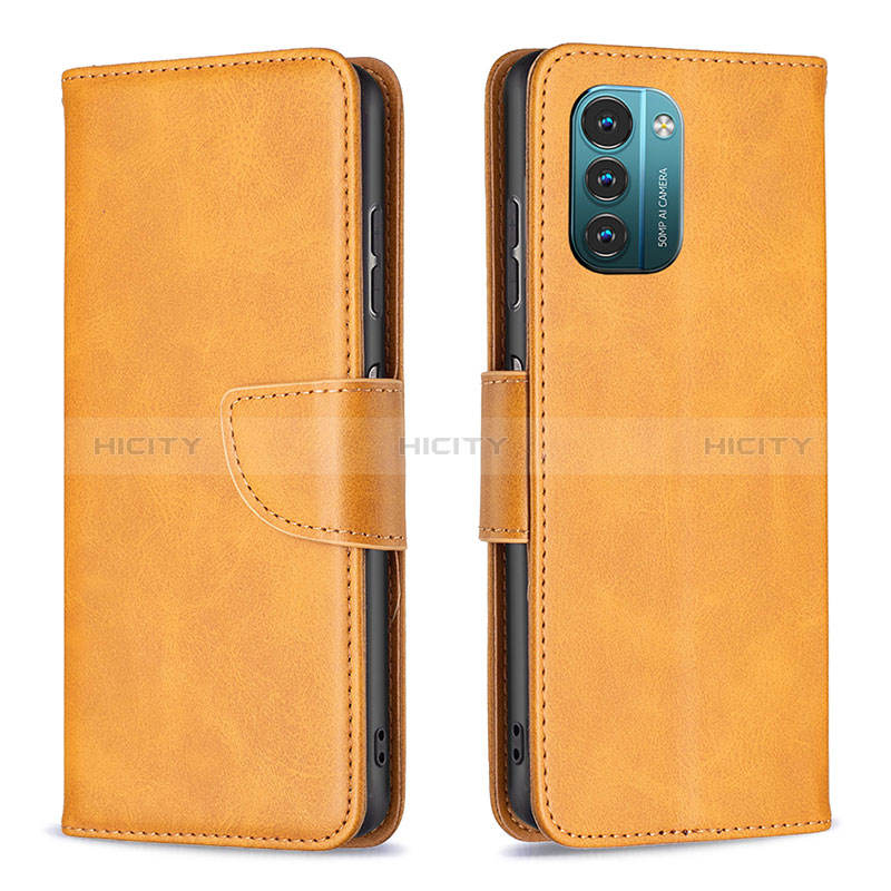 Funda de Cuero Cartera con Soporte Carcasa B04F para Nokia G11